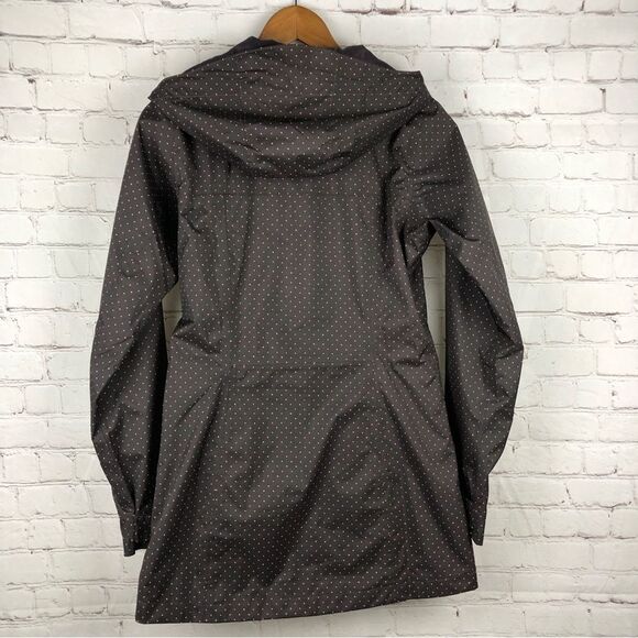 Columbia Polka Dot Trench Coat Women's Sz XS - Picture 8 of 8